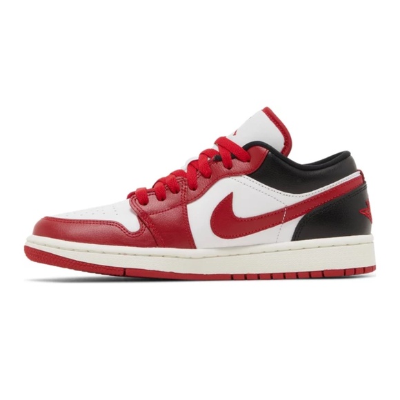 Nike Air Jordan 1 Low Gym Red Sail Mens Size 9 - Picture 4 of 13